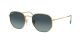 Ray-Ban Hexagonal RB 3548N 9123/3M